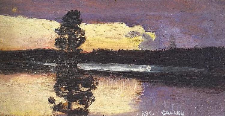 Sunset, Akseli Gallen-Kallela